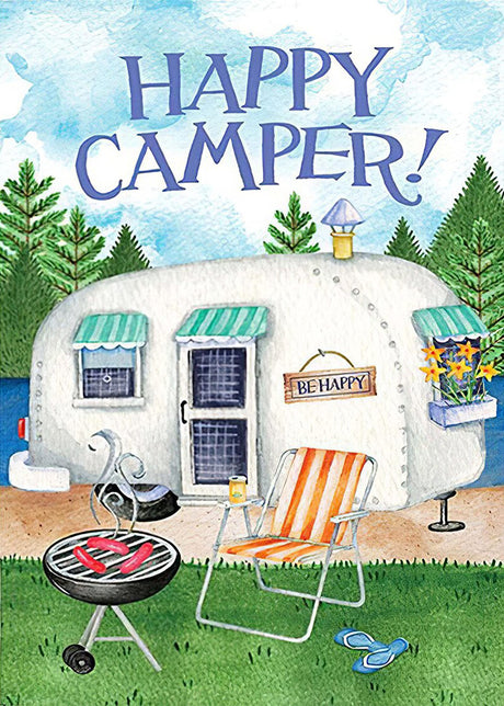 JATOK Diamond Painting Kits for Adults, DIY 5D Diamond Painting Paint Happy Camping Car by Number with Gem Art Drill Diamond Painting Kits for Kids for Relaxation, Home Wall Décor 11.8x15.7in JATOK