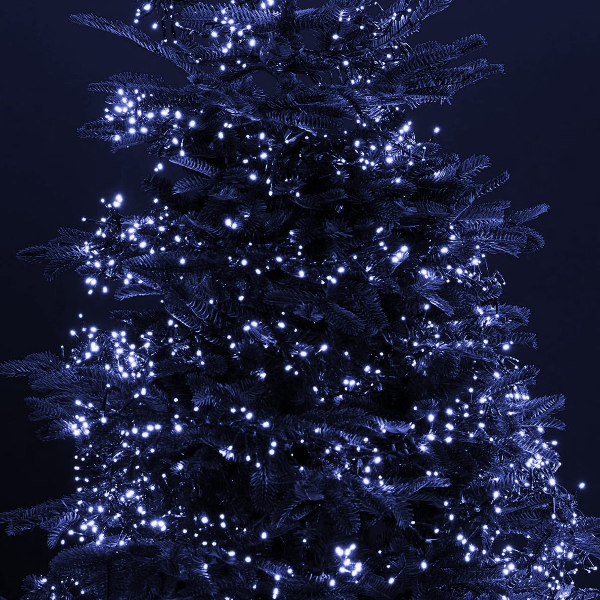 Dazzle Bright 300 LED Christmas String Lights, 100 FT Connectable Waterproof String Lights Green Wire with 8 Modes, Christmas Decorations for Indoor Outdoor Xmas Party Yard Garden (White) Dazzle Bright