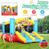 Bounce House, Inflatable Bounce House for Kids 3-12, Bouncy House with 2 Slides for Outdoor Backyard/Indoor, Bouncy Castle, Jump House for Toddlers Kids Party AKEYDIY