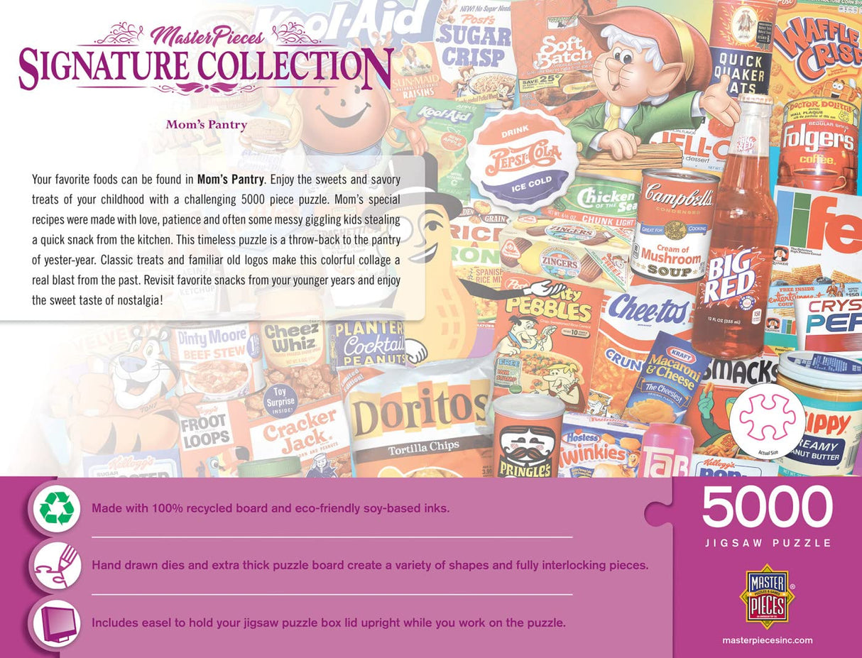 Baby Fanatics MasterPieces 5000 Piece Jigsaw Puzzle for Adults, Family, Or Kids - Mom's Pantry - Manufacturer Defect - 40"x60" Masterpieces