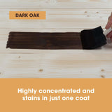 Furniture Clinic Wood Stain | Multiple Finishes | Fast Drying | Indoor and Outdoor Furniture and More | Water Based, Low Odor, Non-Toxic | Furniture Clinic