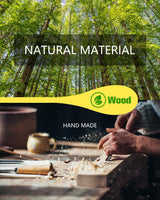 MORGLES 5 Pcs Wooden Spoons for Cooking, 12 Inches Long Handle Spoons for Mixing, Tasting Stirring Food, Large Wooden Cooking Utensils for Kitchen and Crafts MORGLES