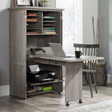 Sauder Miscellaneous Storage Craft & Sewing Armoire, L: 35.112" x W: 21.81" x H: 61.58", Mystic Oak Sauder