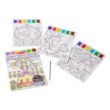 Melissa & Doug Paint with Water - Princess, 20 Perforated Pages with Spillproof Palettes Melissa & Doug