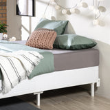 ZINUS 7 Inch Metal Smart Box Spring with Quick Assembly, Mattress Foundation, Strong Metal Frame, Easy Assembly, Queen Zinus