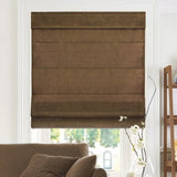 CHICOLOGY Roman Shades for Windows , Window Treatments , Roman Shades , Roman Window Shades , Room Darkening Shades , Window Shades , 29"W X 64"H , Belgian Chocolate (Privacy & Light Filtering) CHICOLOGY