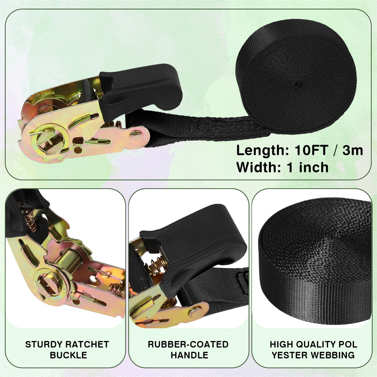 TOPNEW 20 Ninja Tree Climbing Holds for Kids Climber, Adult Climbing Rocks with 6 Ratchet Straps for Outdoor Ninja Warrior Obstacle Course Training TOPNEW