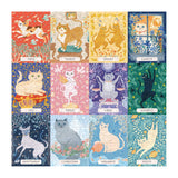 Galison Cat Zodiac 500 Piece Puzzle, Multicolor, 1 EA Galison