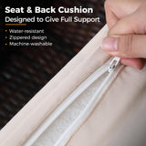 Wisteria Lane All Weather Wicker Patio Couch, 3 Seats Patio Sofa with Thick Cushions, Outdoor Furniture Couch with High Back, Outdoor Patio Sofa for Garden, Backyard, Porch, Beige Wisteria Lane