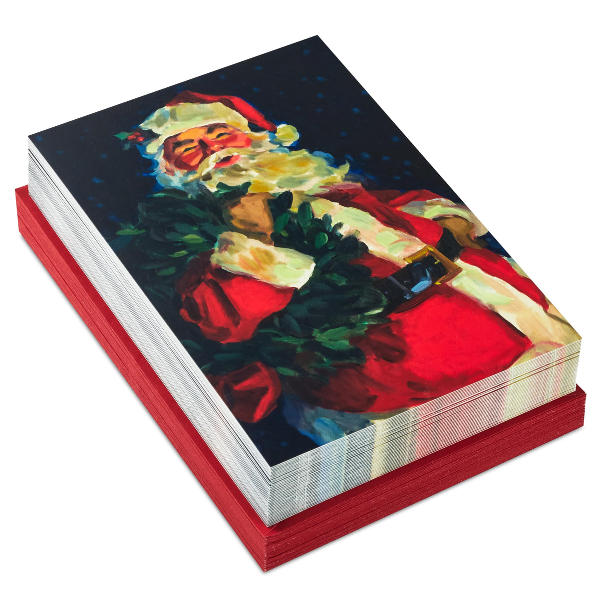 Hallmark Boxed Christmas Cards, Classic Santa Claus (40 Cards and 40 Envelopes) Magic, Wonder, Laughter, Fun Hallmark
