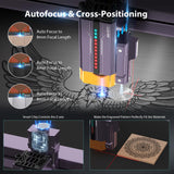 ATEZR L2 36W Laser Engraver with Air Assist & 12“*12” Honeycomb Laser Bed ATEZR