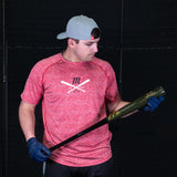 MARUCCI RILEY27 PRO Exclusive Black/Swamp Green Adult Maple Wood BAT, 33" Marucci