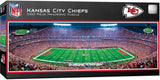 MasterPieces 1000 Piece Sports Jigsaw Puzzle - NFL Kansas City Chiefs Center View Panoramic - 13"x39" Masterpieces
