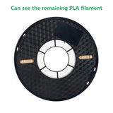 Kingroon PLA 3D Printer Filament, Dimensional Accuracy +/- 0.02 mm, 1 kg Spool(2.2lbs), 1.75 mm,Wood POJECITY