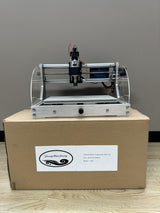 3018 Pro CNC Router Machine Engraving Machines All-aluminum Frame PCB PVC Wood Carving XYZ Working Area 300 x 180 x 45mm with Z Probe, Limit Switches, Offline controller, GRBL control, Emergency Stop Zhong Hua Jiang