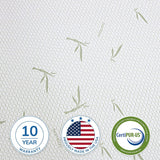 wOod-it Full Mattress, 10 inch Full Size Mattresses in a Box Cooling Gel Memory Foam Mattress for Kids Bunk Trundle Bed Daybed Medium Firm wOod-it