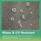 Ohana Depot 11 Piece Ohana Outdoor Patio Furniture Black Wicker Conversation Set with Fully Assembled Sectional and 42-inch Propane Gas Fire Table Ohana Depot