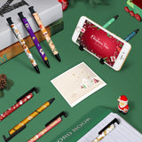 BEDSIFV 10 Pack Sublimation Pens Blank, Heat Transfer Pen Bulk with Heat Resistant Tape & Shrink Wrap & Replacement Ballpoint Refill for Sublimation DIY Office School Stationery Supplies BEDSIFV