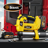 STEINBRÜCKE Grease Gun - Grease Gun Battery Powered, Cordless Grease Gun with 40” Long Hose, Electric Grease Gun STEINBRÜCKE