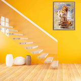 Bimkole 5D Diamond Painting Kits Woman on Water, Full Drill Beauty Painting DIY Rhinestone Embroidery Set Paint with Diamonds Art by Number Kits Cross Stitch Home Wall Craft Decoration (12x16in) Bimkole