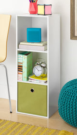 Whitmor 3 Cube Organizer, White Whitmor