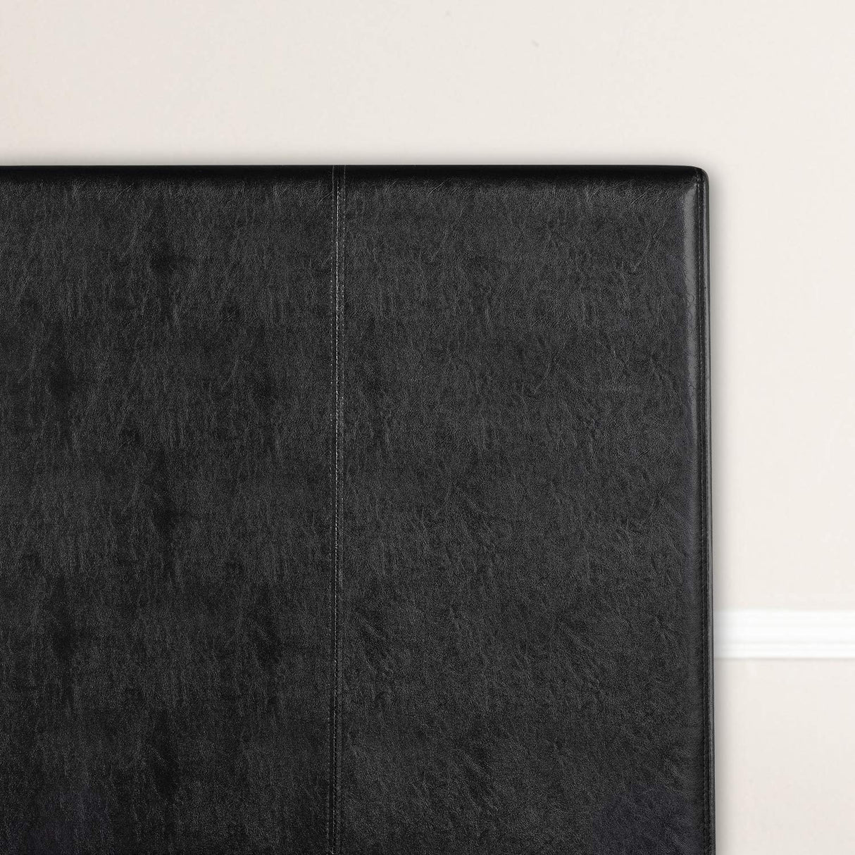 ZINUS Jade Faux Leather Upholstered Platform Bed Frame, Mattress Foundation with Wood Slat Support, No Box Spring Needed, Easy Assembly, Queen Zinus