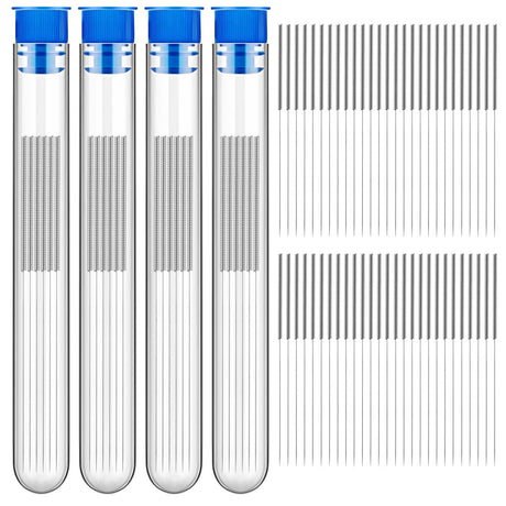 48 Pieces 3D Printer Nozzle Cleaning Kit 0.4 mm Stainless Steel Nozzle Cleaning Needles 3D Printer Nozzle Cleaner for 3D Printer Accessory Hotop