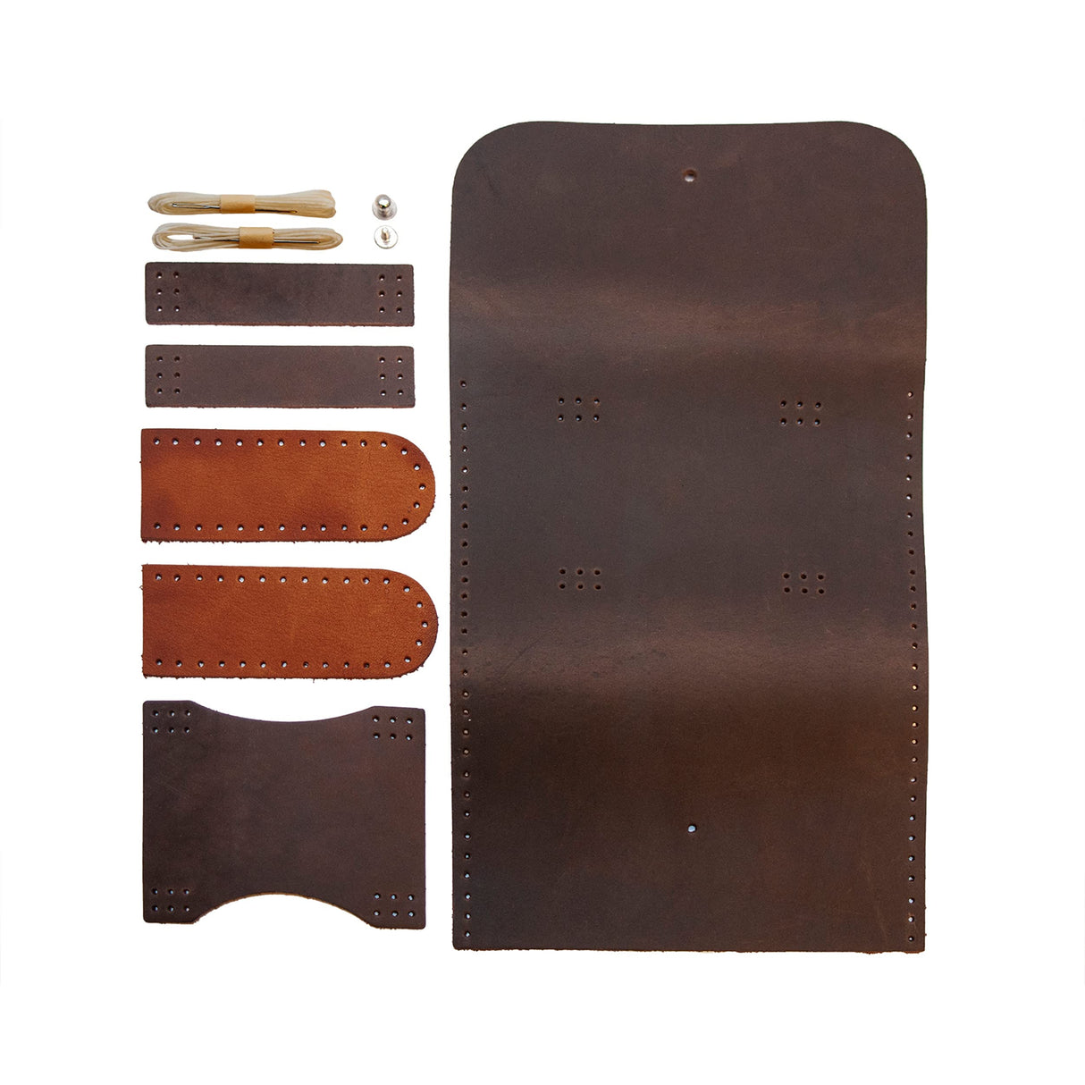 Realeather Festival Belt Bag Kit, Brown Realeather