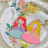 VENUSFIT Princess Party Favors - 12 PCS Princess Birthday Party Supplies - Princess Bubbles & Paint Crafts - Princess Birthday Decorations Goodie Bags Gifts Prizes for Kids Girls Toddler VENUSFIT