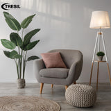 One 5 Foot Artificial Bird of Paradise Palm Tree Potted Plant by TRESIL Bagari Store