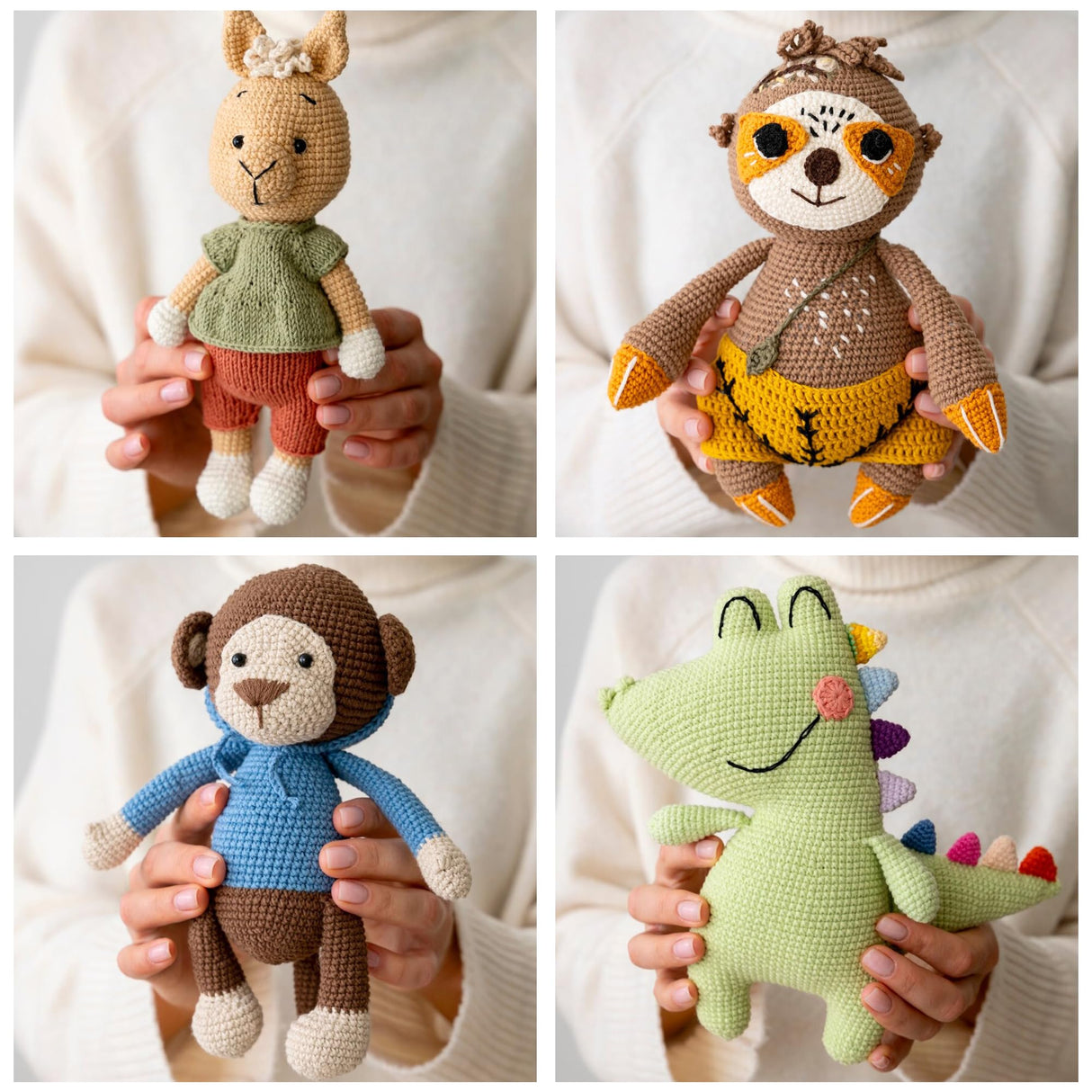 Katech 20 Skeins Cotton Yarn for Crocheting-Sport Weight Yarn 55% Cotton 45% Acrylic-Milk Cotton Yarn-Knitting/Crochet Yarn Kit Katech