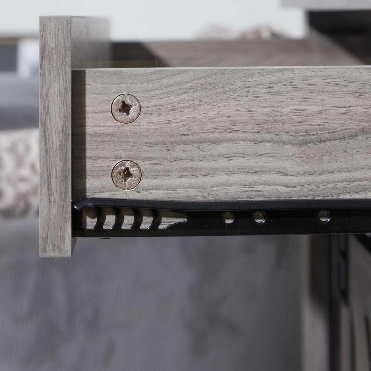 Wooden Dog Cage Furniture Style Farmhouse Dog Crate Side End Table Indoor Dog Kennel with Drawers Sliding Barn Door Cage for Dog, Waterproof, Resistant Scratch, All Breed Sizes Generic