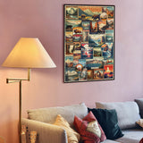 Vintage National Parks Puzzle for Adults 1000 Pieces, Travel Poster Landscape Puzzle Including Yellowstone Zion Acadia Yosemite, Nature Jigsaw Puzzles Scenery Mountain Scene PICKFORU