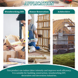 YUCHENGTECH Bench Drill Locator Set Woodworking Bench Mortiser Square Hole Chisel Drilling Machine Mortising Bench Drill Tool for Mortising Chisels YUCHENGTECH