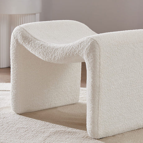 VANOMi Small Footstool Ottoman, Multi-Functional Modern Foot Stool, Sofa Footrest Extra Seating for Living Room, Entryway, Hallways and Bedrooms VANOMi