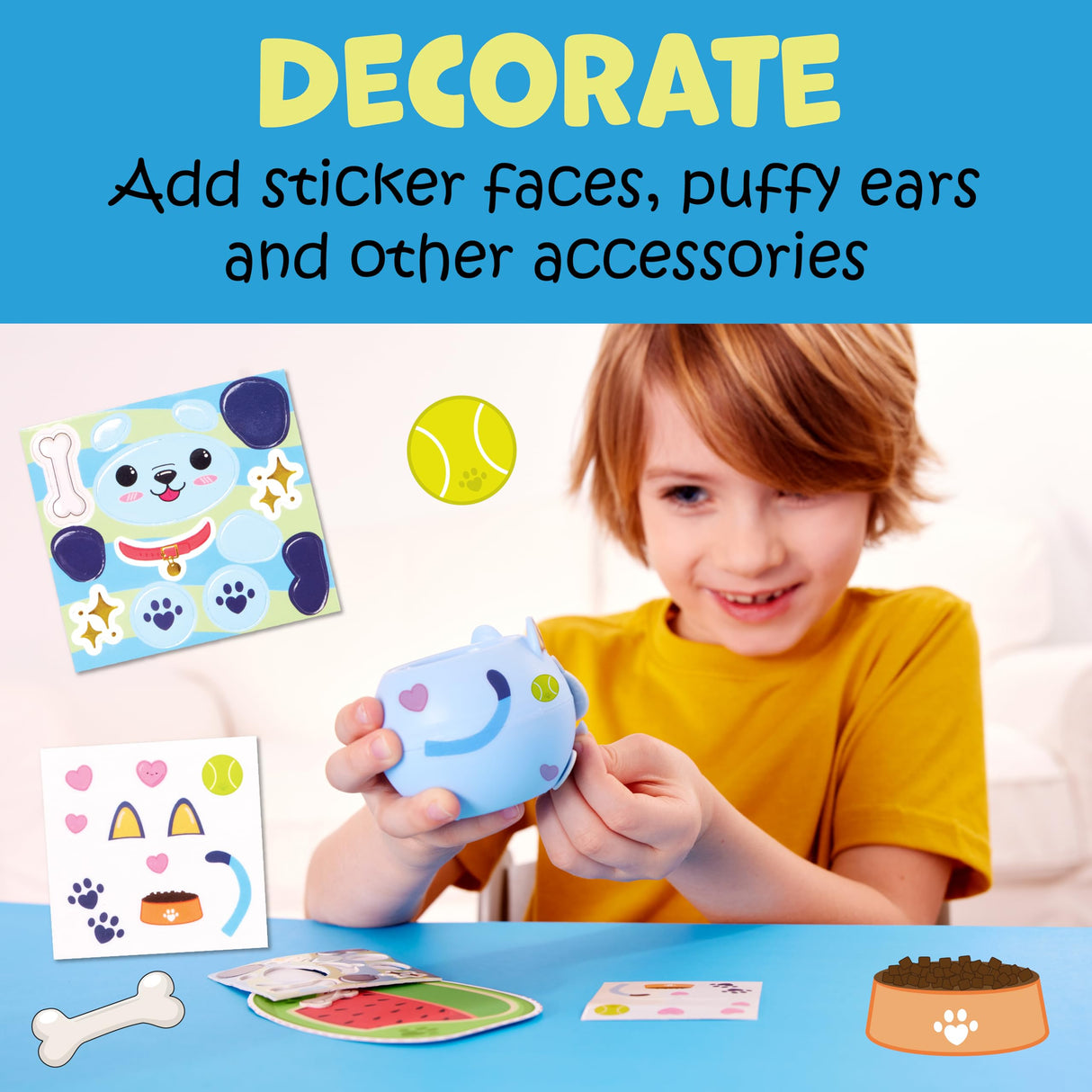 Creativity for Kids Plant-A-Pet: Puppy Toys for Girls - Small Gifts and Stocking Stuffers for Girls, Arts and Crafts for Kids Ages 6-8+, DIY Kids Activity Set Creativity for Kids