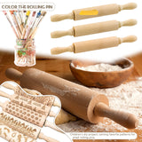 BILLIOTEAM 6 Pack 8 Inch Mini Wood Rolling Pin,Great for Children Kids Girls and Boys,Small Wooden Rollers for Art and Crafting,Baking,Cookie Dough,Cooking,Clay,Play Doh BILLIOTEAM