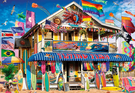 Buffalo Games - Surf Shack - 2000 Piece Jigsaw Puzzle Buffalo Games