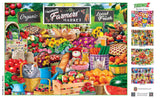 MasterPieces 300 Piece EZ Grip Jigsaw Puzzle - Farmers Market - 18"x24" Masterpieces