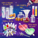 GirlZone Fairy Potions Wishing Craft Set, Kids Potion Making Kit with 50 Pieces to Create Fairy Potion Fun Crafts for Girls 8-12, Ideal Gift for Kids GirlZone