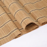 Cordless Bamboo Roman Shades, Natural Woven Blinds with 6 Inches High Valance, Custom Room Darkening Privacy Lined Sun Shade for Indoor Windows, Doors, Color 5 AOZORA