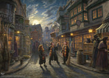 Ceaco - Thomas Kinkade - Harry Potter - Wizarding World - Diagon Alley - 1000 Piece Jigsaw Puzzle Ceaco