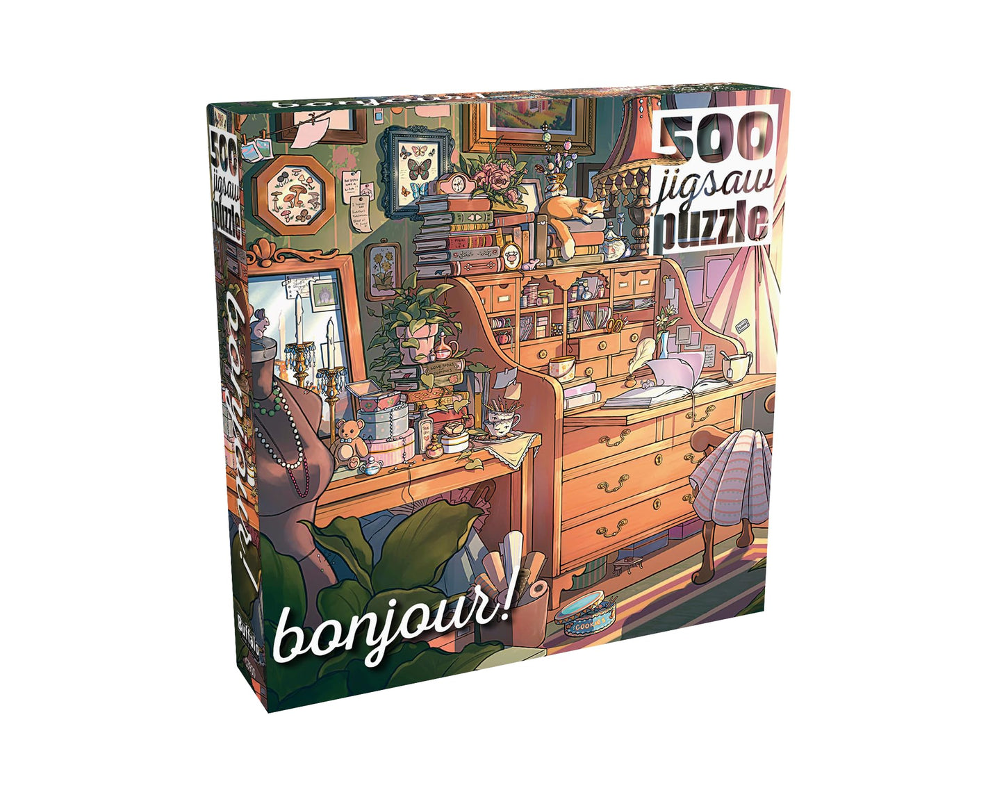 Buffalo Games - Brittnie Ortega - Hideaway Hollow - 500 Piece Jigsaw Puzzle for Adults -Challenging Puzzle Perfect for Game Nights - Finished Size is 21.25 x 15.00