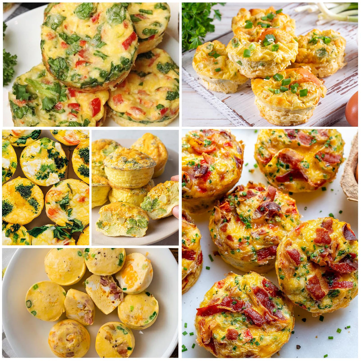 Mity rain Egg Bites Silicone Mold, Silicone Muffin Pans Cups for Baking, Nonstick Cupcakes Pan Round Tart Tray Confetti, BPA Free and Dishwasher Safe (1, pink) Mity rain