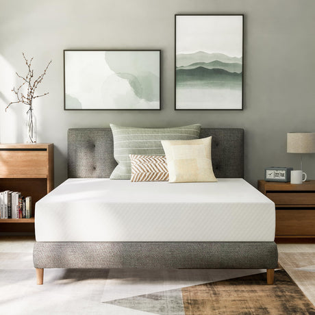 GAESTE 10 Inch Full Cooling Gel Memory Foam Medium Firm Mattress Breathable Pressure Relief CertiPUR-US Certified Mattress-in-a-Box for Kids and Adults No Fiberglass (Full, 10 in) GAESTE