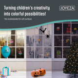 JOYEZA Premium Printable Vinyl Clear Sticker Paper for Inkjet Printer - 25 Sheets Translucent Waterproof, Dries Quickly Vivid Colors, Holds Ink well - Inkjet & Laser Printer JOYEZA