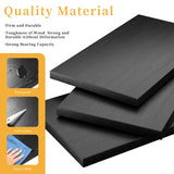 Shintenchi Bookshelf,6-Tier Open Bookcase and Bookshelves,6 Shelf Display Storage Shelves Floor Standing 70.6 inches Tall Bookcase for Home Office, Living Room (Black) Shintenchi