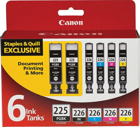 Canon PGI-225/CLI-226 6 Color Value Pack Canon