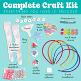 Creativity for Kids Chic Boutique: DIY Headbands Craft Kit - Create 5 Unique Designs for Girls Ages 6-8 Creativity for Kids