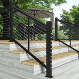 BLIKA 40 Pack Invisible Cable Railing Kit, T316 Stainless Steel 1/8" Invisible Receiver and Swage Stud End for Cable Railing, Swage Tensioner 1/8" for Wood/Metal Post, Cable Railing Hardware BLIKA